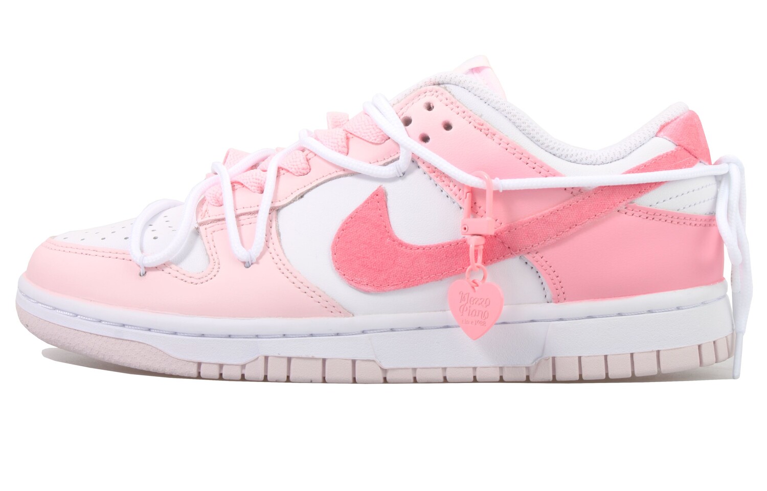 Кроссовки для скейтбординга Dunk женские с низким верхом розовый/белый Nike
Кроссовки для скейтбординга Dunk женские с низким верхом розовый/белый Nike