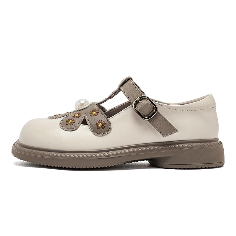 Легкие амортизирующие детские кожаные туфли для детей HOBIBEAR, бежевый
Легкие амортизирующие детские кожаные туфли для детей HOBIBEAR, бежевый