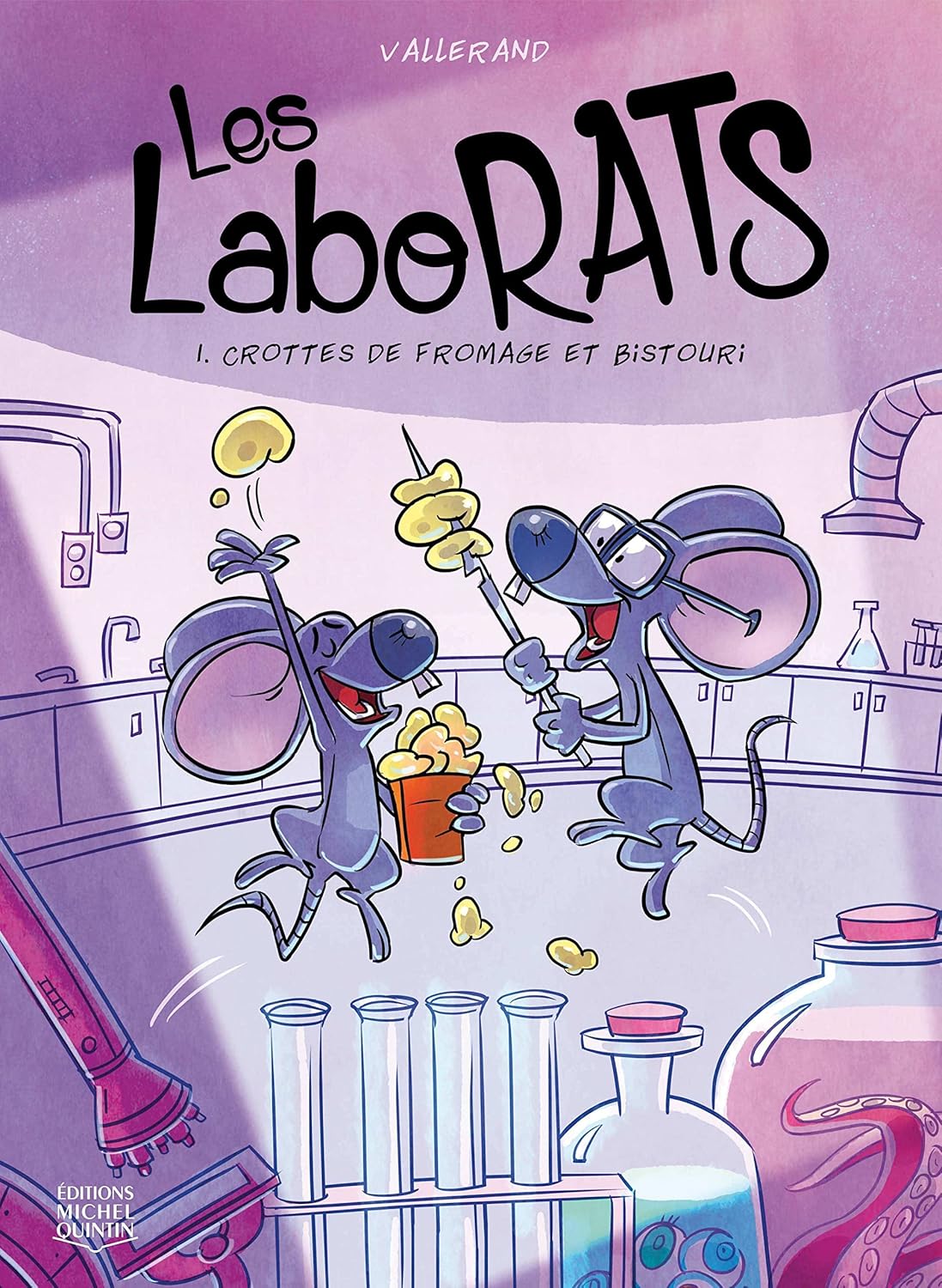 LES LABORATS V 01 CROTTES DE FROMAGE ET BISTOURI (MICHEL QUINTIN)
LES LABORATS V 01 CROTTES DE FROMAGE ET BISTOURI (MICHEL QUINTIN)