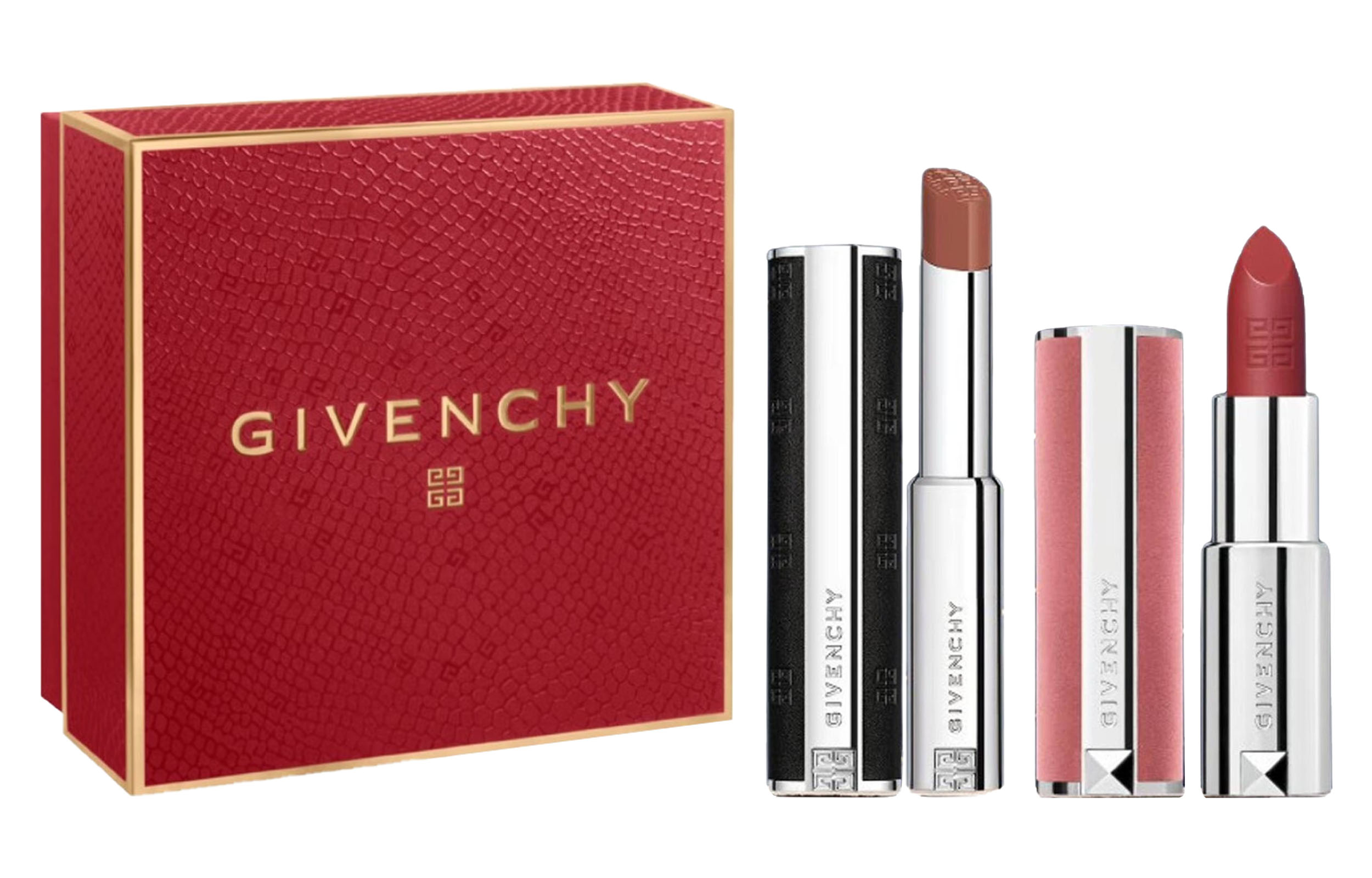 Новогодний лимитированный элегантный двойной набор помад матовые легко наносятся 2,7г+3,4г Givenchy
Новогодний лимитированный элегантный двойной набор помад матовые легко наносятся 2,7г+3,4г Givenchy