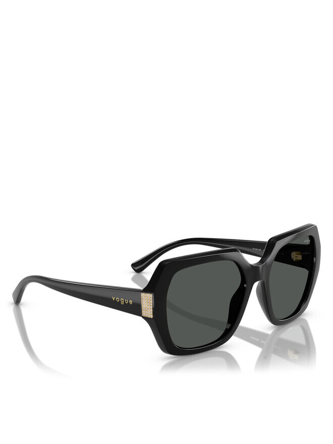 Солнцезащитные очки Vogue, черный 
Солнцезащитные очки Vogue, черный