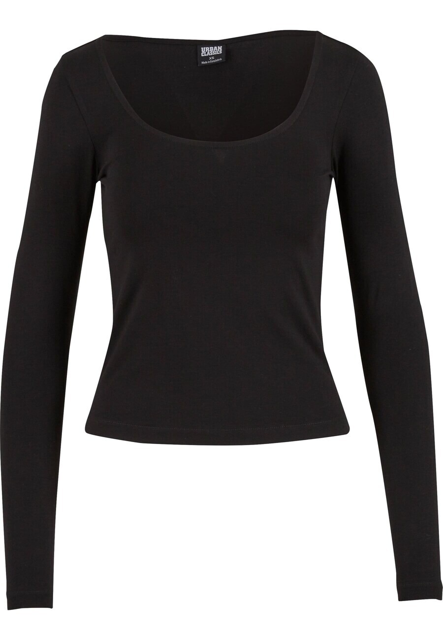 Лонгслив Urban Classics Shirt, черный
Лонгслив Urban Classics Shirt, черный
