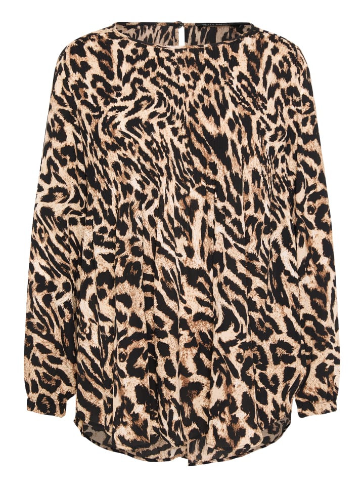 Блузка без застежки со складками черного/бежевого цвета Betty Barclay
Блузка без застежки со складками черного/бежевого цвета Betty Barclay