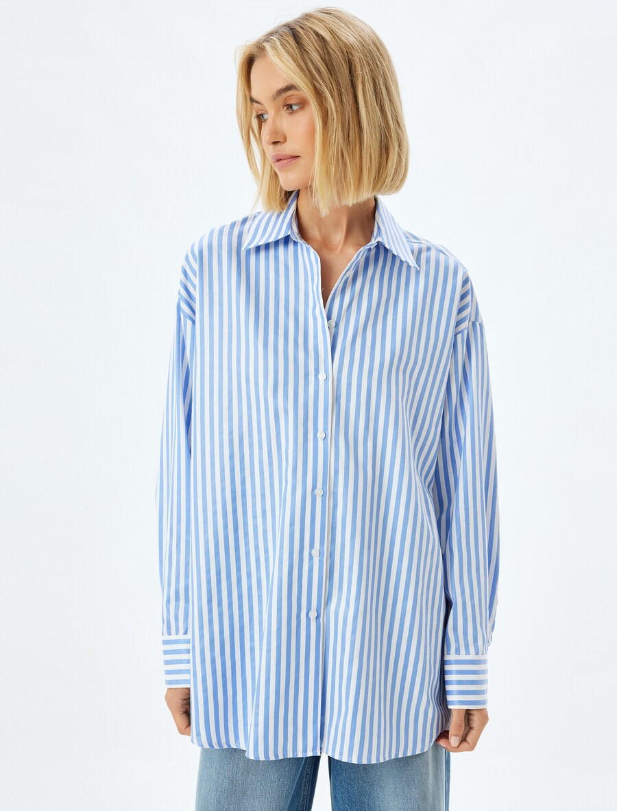 Блуза Koton, светло-синий
Блуза Koton, светло-синий