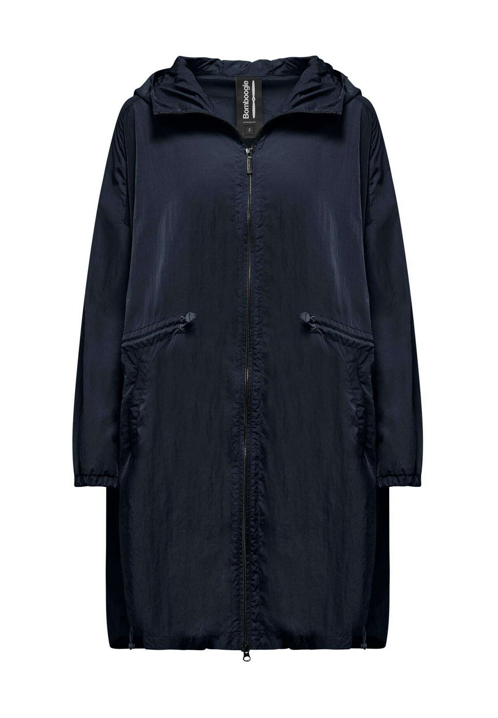 Парка CON COULISSE ELASTICA Bomboogie, темно-синий 
Парка CON COULISSE ELASTICA Bomboogie, темно-синий