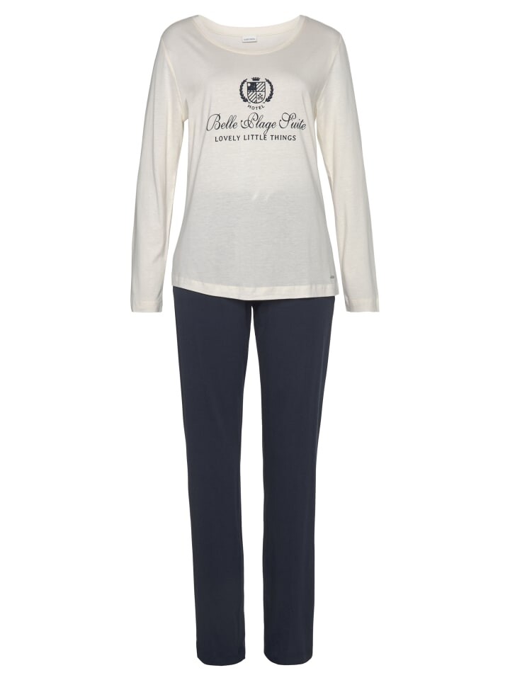 Пижама LASCANA, темно-синий
Пижама LASCANA, темно-синий