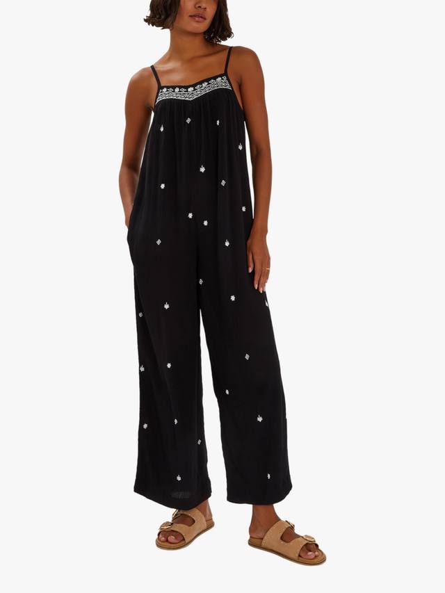 Вышитый пляжный комбинезон Accessorize, черный
Вышитый пляжный комбинезон Accessorize, черный