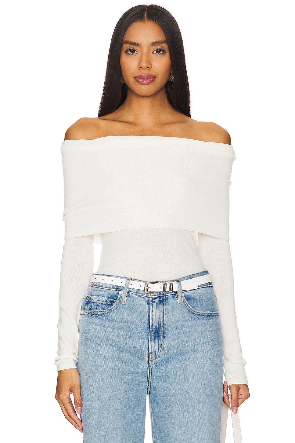 Свитер на ключицу Le Superbe, белый
Свитер на ключицу Le Superbe, белый