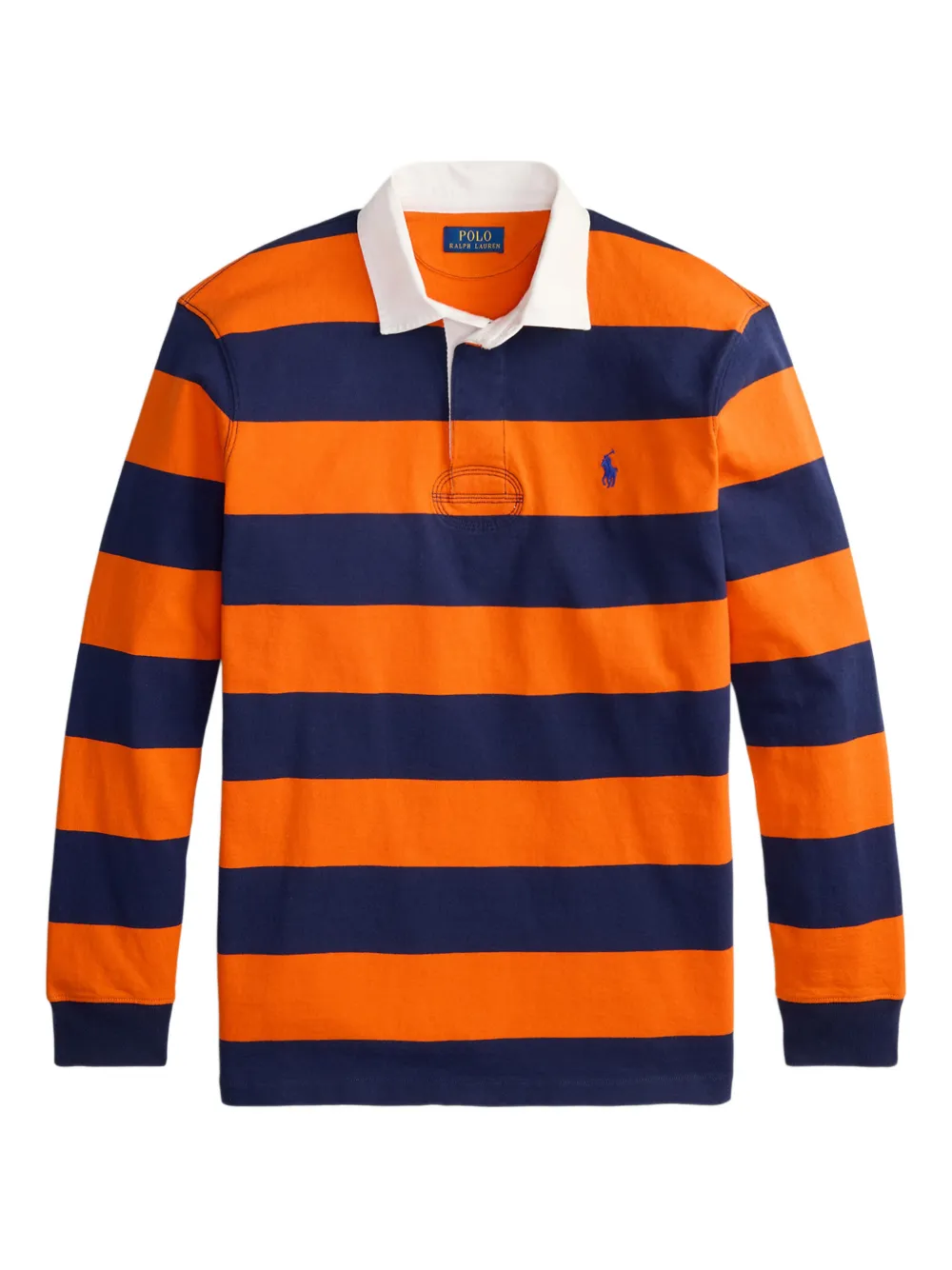 Полосатая рубашка поло с заостренным воротником Polo Ralph Lauren, оранжевый
Полосатая рубашка поло с заостренным воротником Polo Ralph Lauren, оранжевый