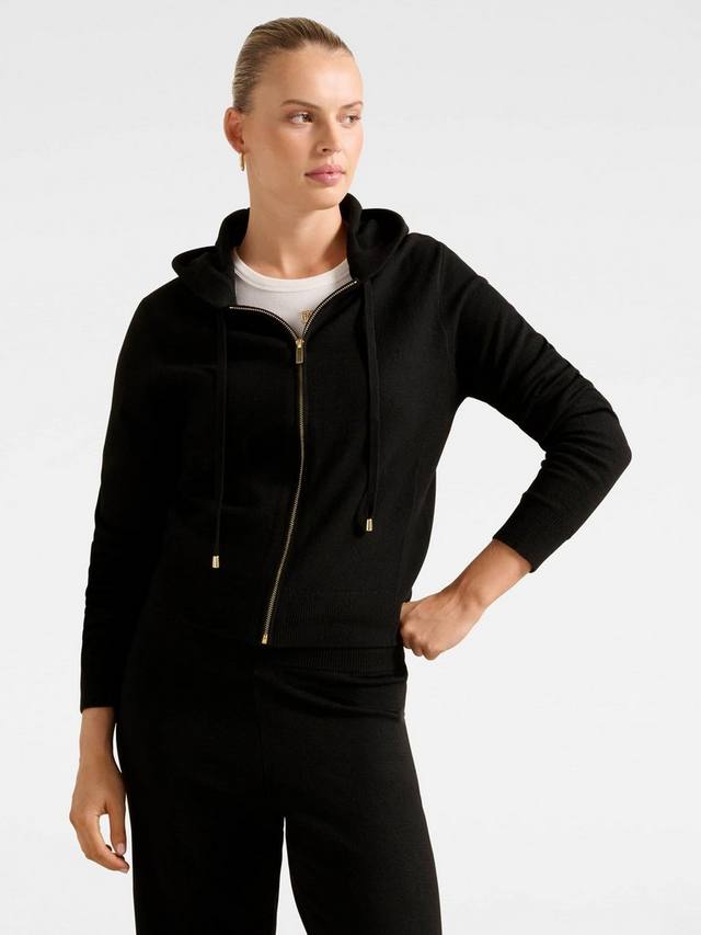 Хаки вязаный уютный худи Forever New, Black
Хаки вязаный уютный худи Forever New, Black