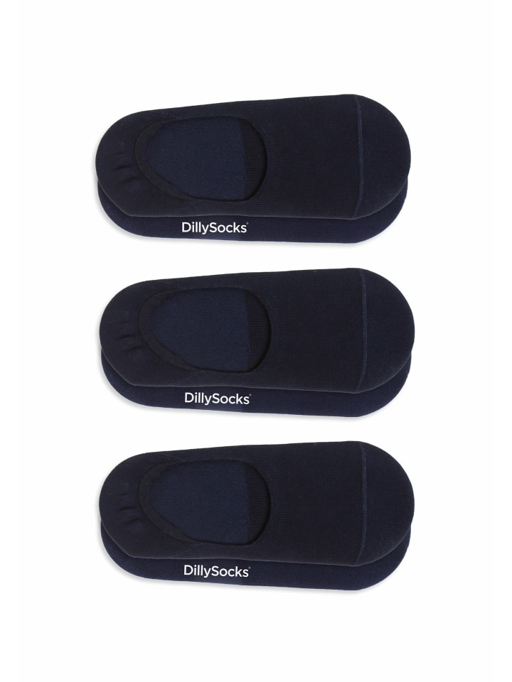 DillySocks Набор из 3 носков One Color Invisibles темно-синего цвета
DillySocks Набор из 3 носков One Color Invisibles темно-синего цвета