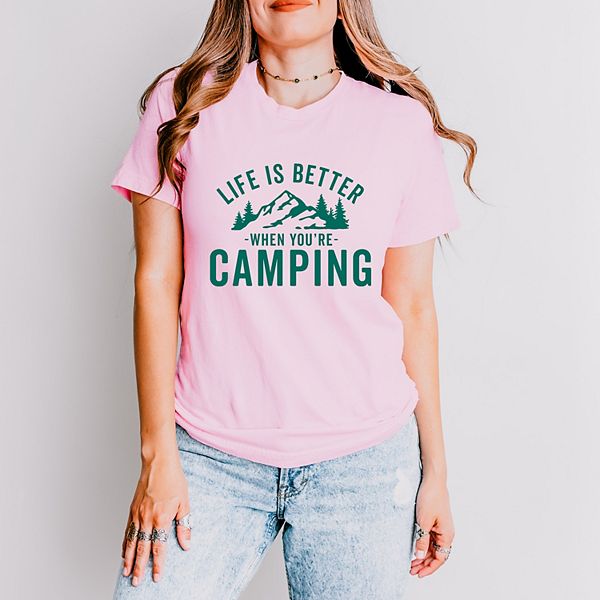 Футболка с коротким рукавом Life is better when you're camping Simply Sage Market, Зеленый, Футболка с коротким рукавом Life is better when you're camping Simply Sage Market
Футболка с коротким рукавом Life is better when you're camping Simply Sage Market, Зеленый, Футболка с коротким рукавом Life is better when you're camping Simply Sage Market