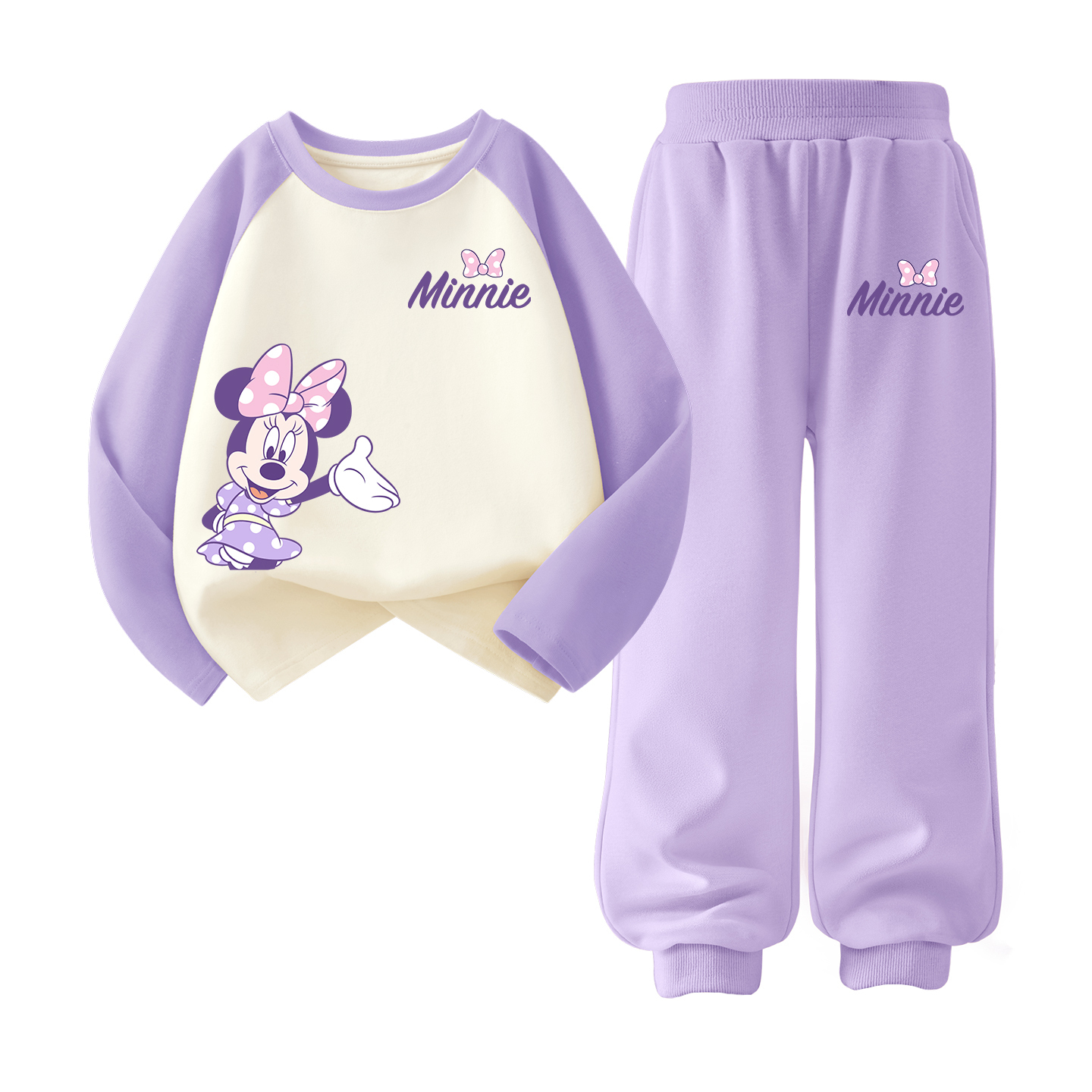 Детская повседневная спортивная одежда Disney, фиолетовый
Детская повседневная спортивная одежда Disney, фиолетовый