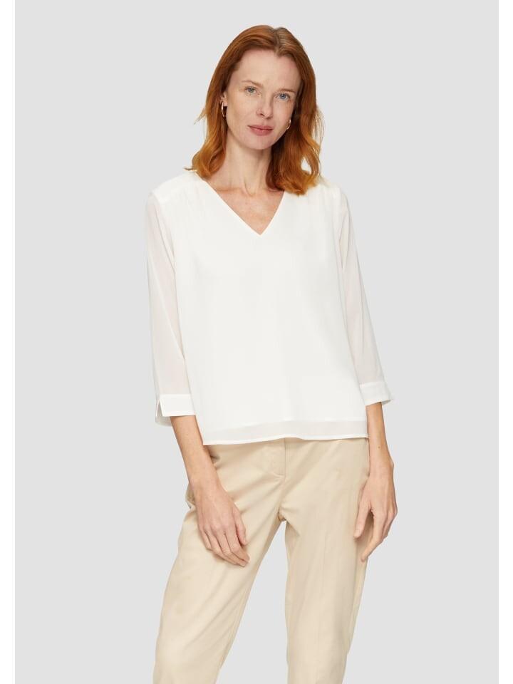 Блуза sOliver BLACK LABEL 3/4 Arm, кремовый
Блуза sOliver BLACK LABEL 3/4 Arm, кремовый