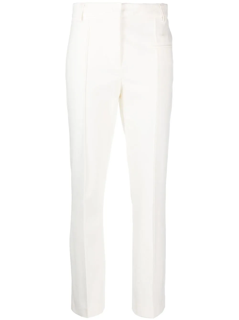 Укороченные брюки узкого кроя Fabiana Filippi, белый 
Укороченные брюки узкого кроя Fabiana Filippi, белый