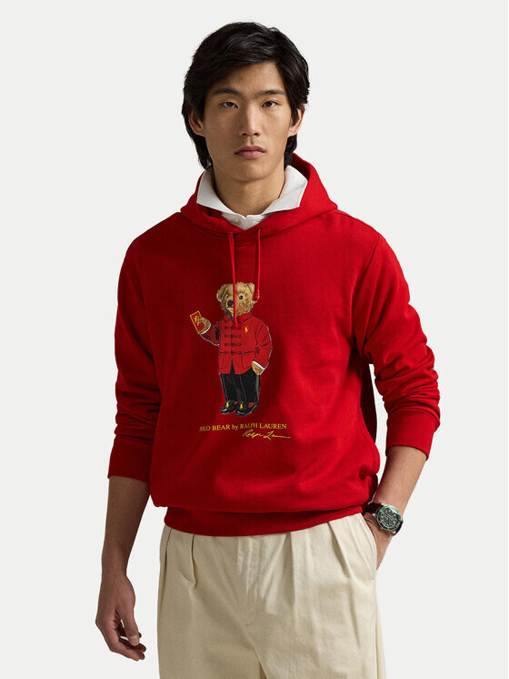 Толстовка обычного кроя Polo Ralph Lauren, красный 
Толстовка обычного кроя Polo Ralph Lauren, красный