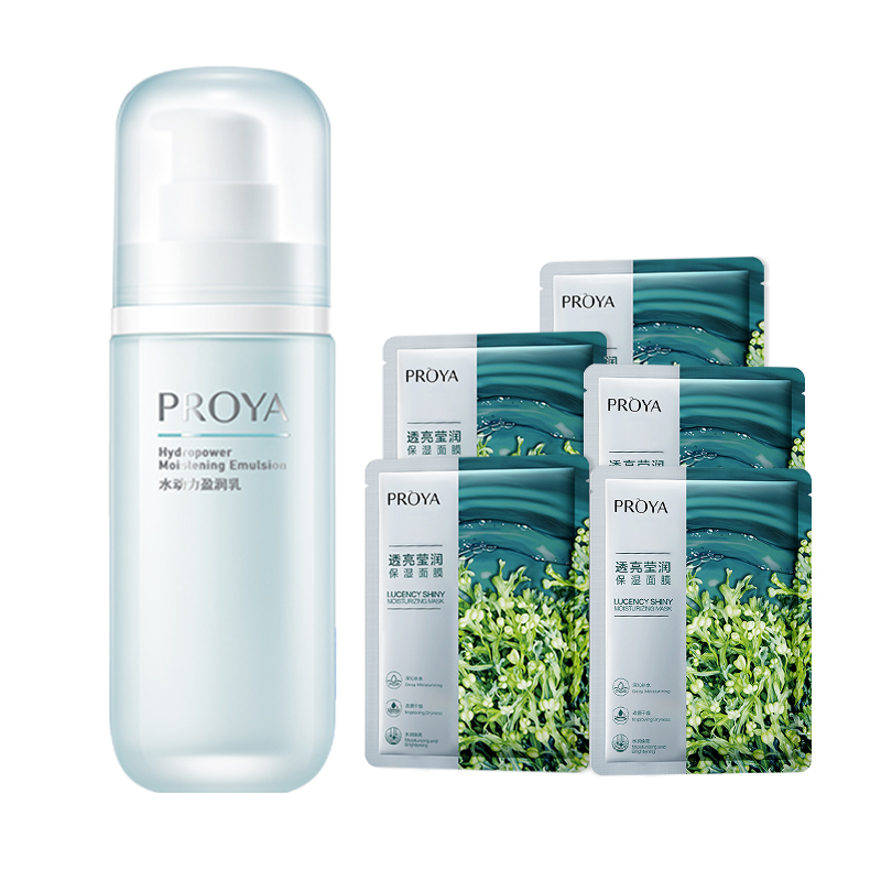 Набор увлажняющего лосьона для ухода за кожей, увлажняющий и питающий, комплект из 2 предметов PROYA
Набор увлажняющего лосьона для ухода за кожей, увлажняющий и питающий, комплект из 2 предметов PROYA