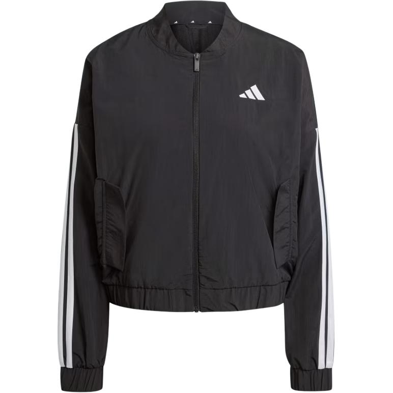Essentials 3 Stripes Lifestyle Woven Bomber Jacket Adidas, черный
Essentials 3 Stripes Lifestyle Woven Bomber Jacket Adidas, черный