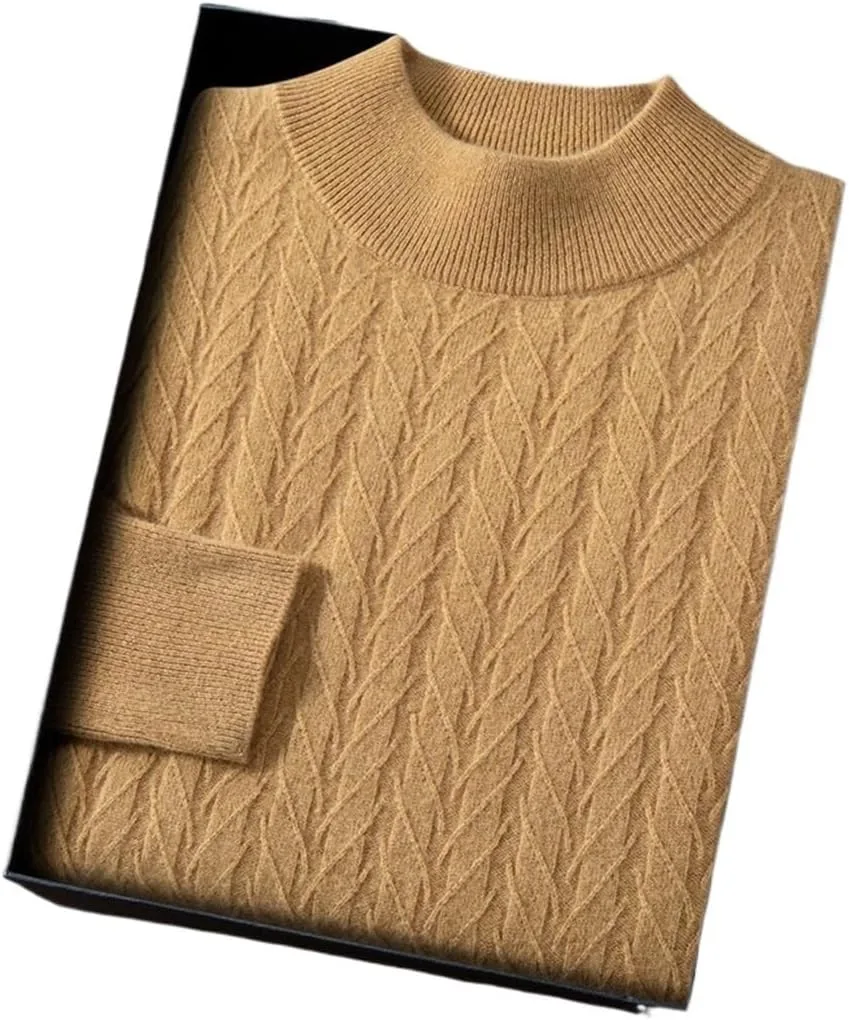 Утолщенный кашемировый свитер мужской с высоким воротником SIDUFHAOPKLL
Утолщенный кашемировый свитер мужской с высоким воротником SIDUFHAOPKLL