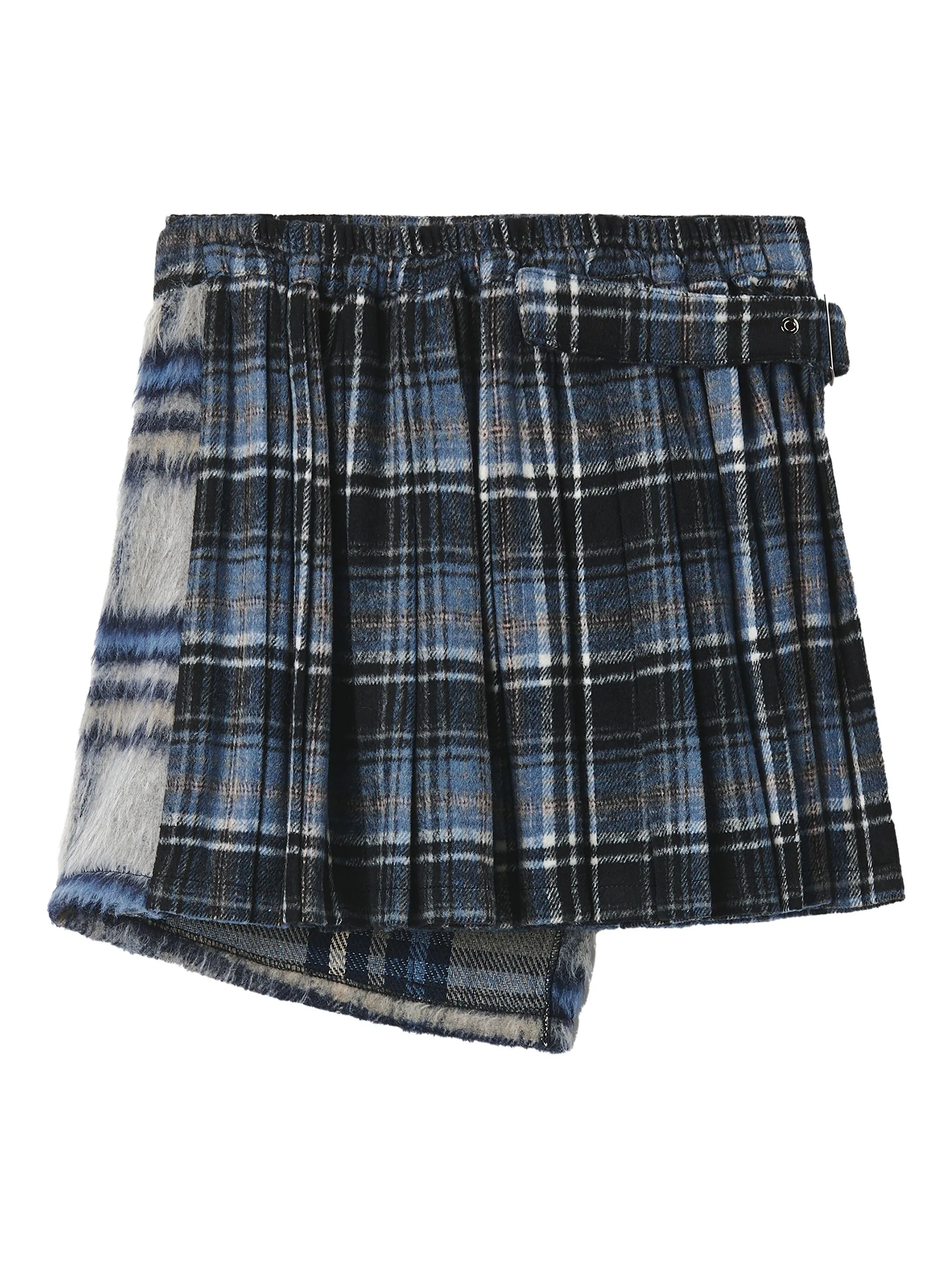 Клетчатая юбка мини с пряжкой Musium Div., синий
Клетчатая юбка мини с пряжкой Musium Div., синий