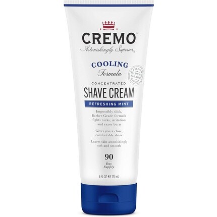 Cremo Cooling Концентрированный крем для бритья для мужчин 177 мл
Cremo Cooling Концентрированный крем для бритья для мужчин 177 мл