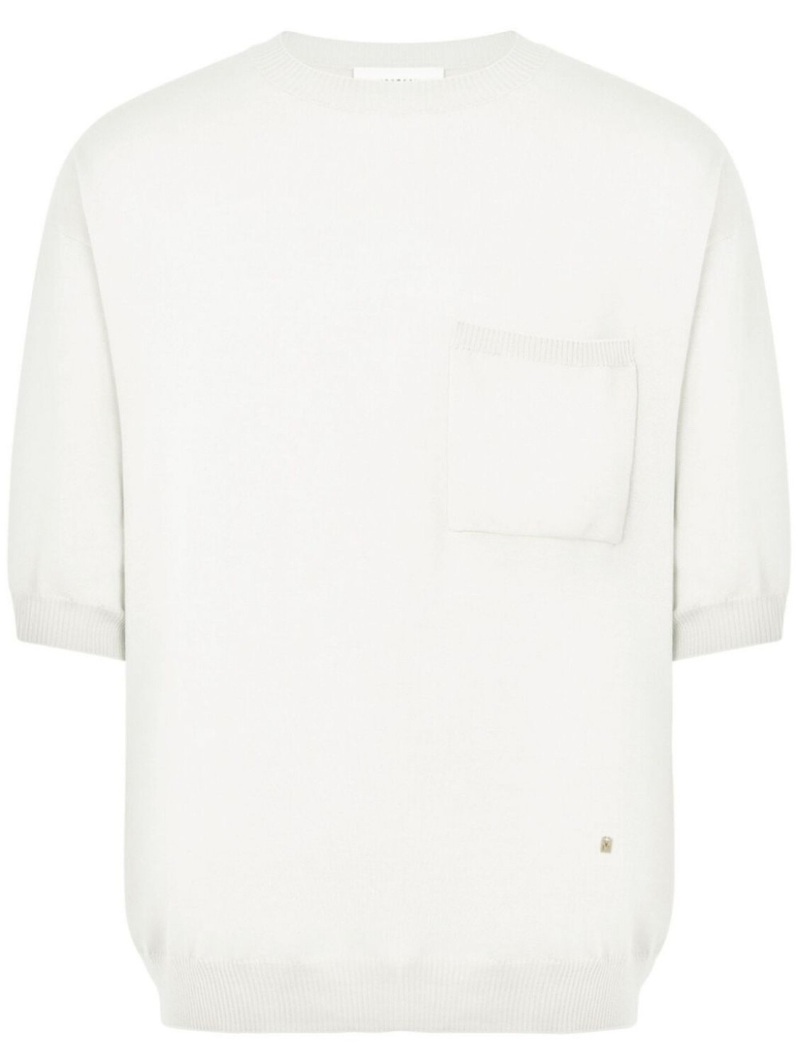 Moschino футболка тонкой вязки, белый 
Moschino футболка тонкой вязки, белый