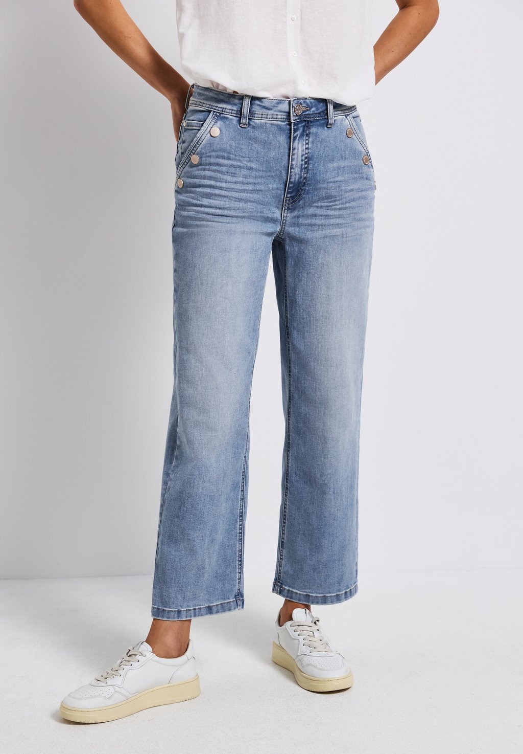 Джинсы прямого кроя MIT KNOPFDETAIL Street One, цвет Blau
Джинсы прямого кроя MIT KNOPFDETAIL Street One, цвет Blau