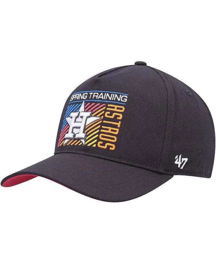 Мужская темно-серая кепка Snapback Houston Astros Spring Training Reflex Hitch Snapback 2023 '47 Brand, серый 
Мужская темно-серая кепка Snapback Houston Astros Spring Training Reflex Hitch Snapback 2023 '47 Brand, серый