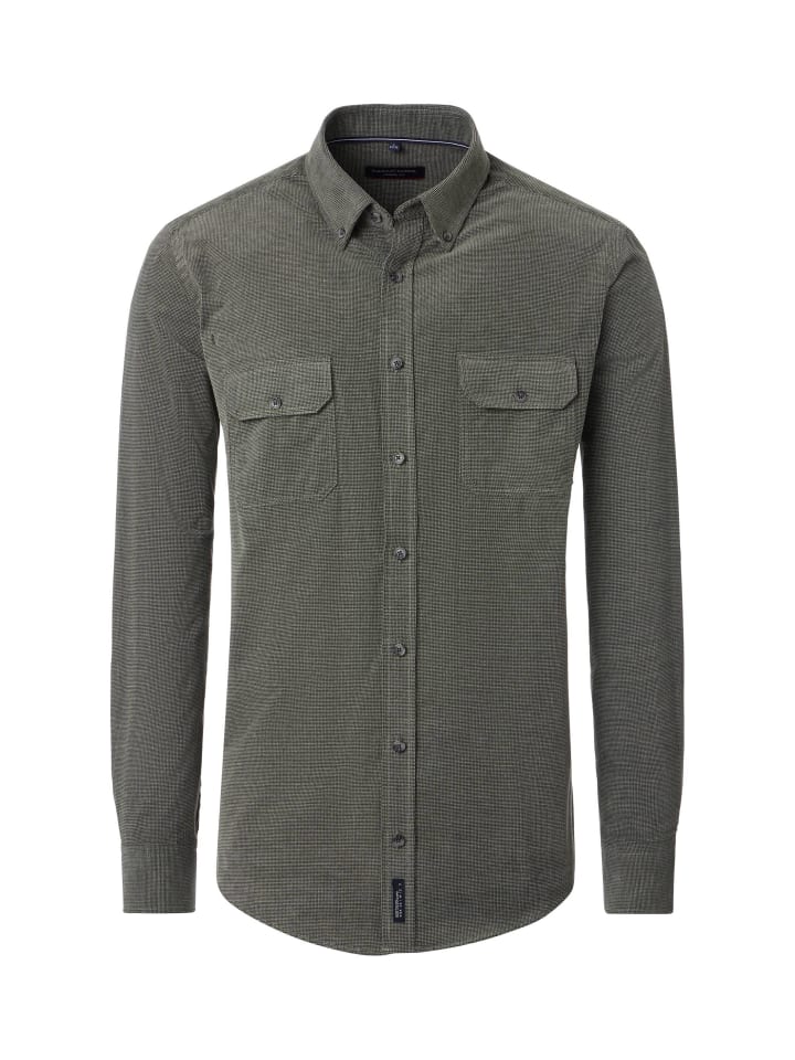 CASAMODA Повседневная рубашка зеленого цвета
CASAMODA Повседневная рубашка зеленого цвета