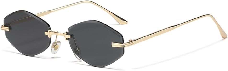 Ретро-модные безободковые солнцезащитные очки в стиле панк Y2k для женщин и мужчин, винтажные солнцезащитные очки с защитой от УФ-излучения UV400 для использования на открытом воздухе KTUCN, Golden Black
Ретро-модные безободковые солнцезащитные очки в стиле панк Y2k для женщин и мужчин, винтажные солнцезащитные очки с защитой от УФ-излучения UV400 для использования на открытом воздухе KTUCN, Golden Black