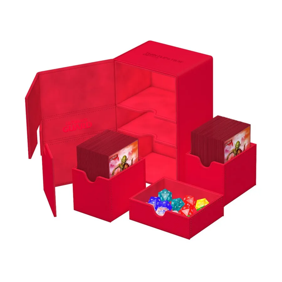 Twin Flip'n'Tray XenoSkin 160+ - Красный, Deck Box (Ultimate Guard)
Twin Flip'n'Tray XenoSkin 160+ - Красный, Deck Box (Ultimate Guard)