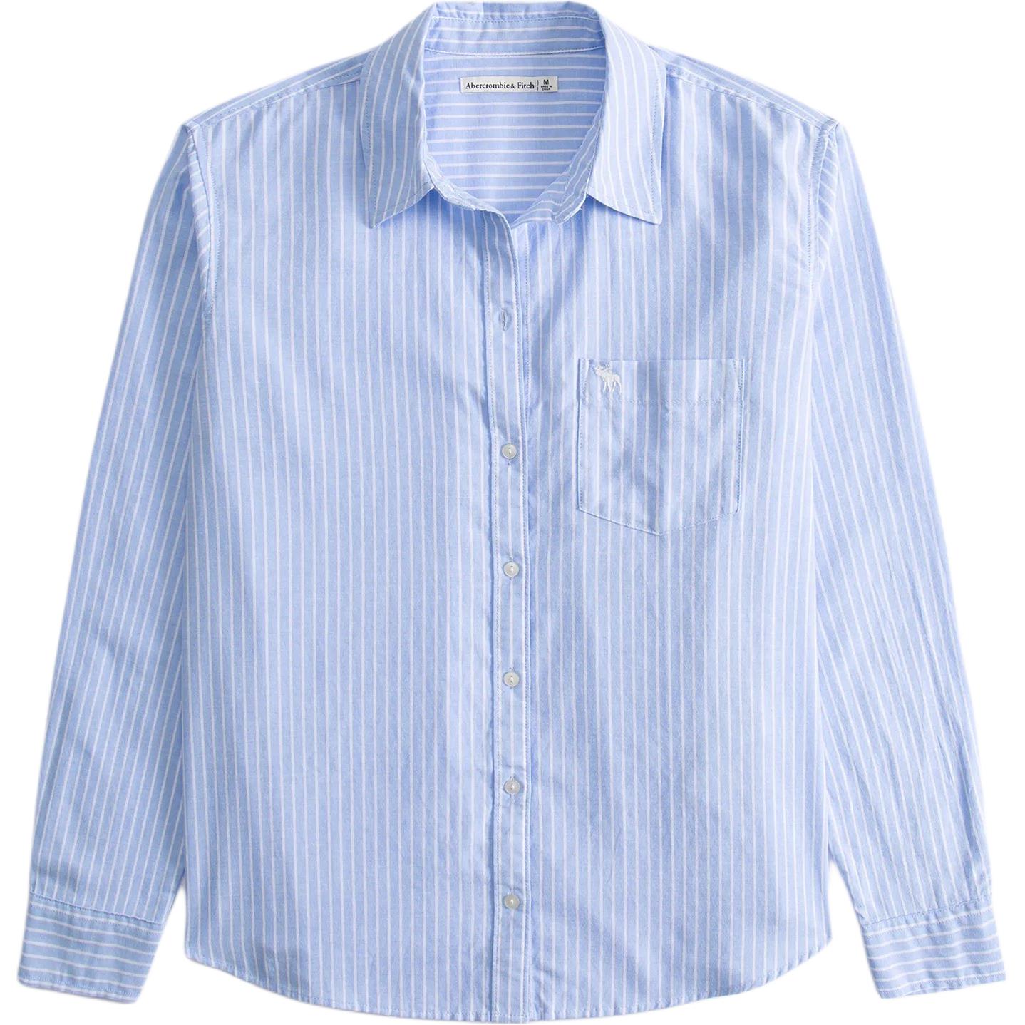 Abercrombie&Fitch Женская синяя рубашка
Abercrombie&Fitch Женская синяя рубашка