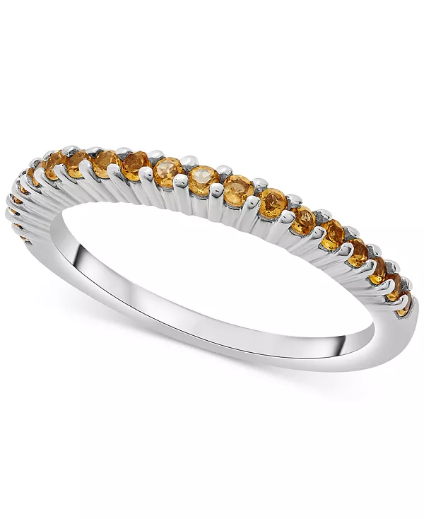 Кольцо с драгоценными камнями из стерлингового серебра (доступно с розовым сапфиром и голубым топазом) Macy'S, citrine
Кольцо с драгоценными камнями из стерлингового серебра (доступно с розовым сапфиром и голубым топазом) Macy'S, citrine