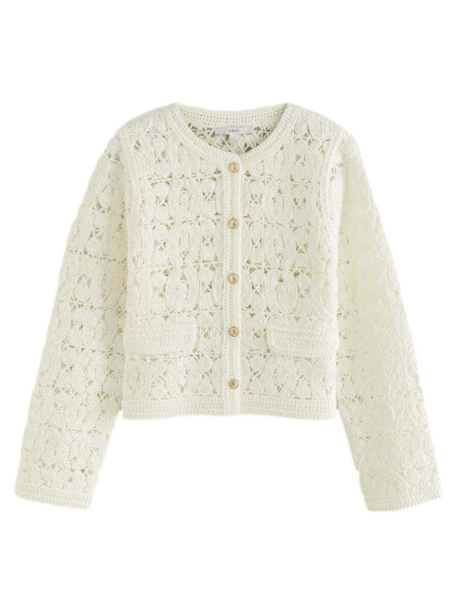 Вязаный кардиган Next, белый
Вязаный кардиган Next, белый