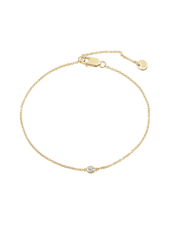 Glanzstücke München Браслет из стерлингового серебра с топазом в оправе из желтого золота
Glanzstücke München Браслет из стерлингового серебра с топазом в оправе из желтого золота