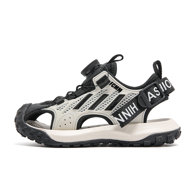 Детские сандалии с нескользящей подошвой FCMM, черный
Детские сандалии с нескользящей подошвой FCMM, черный