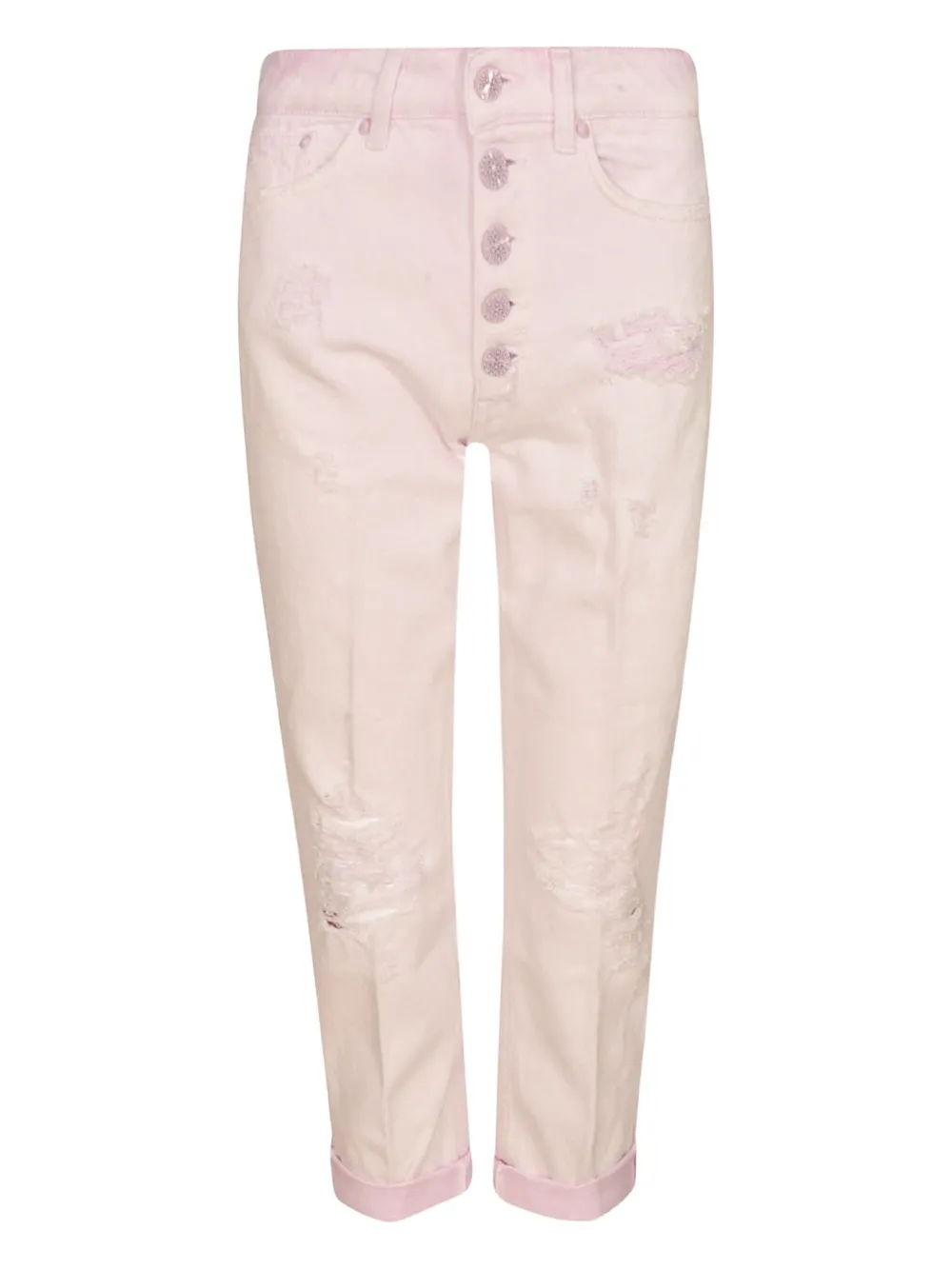 Укороченные брюки с эффектом потертости DONDUP, розовый
Укороченные брюки с эффектом потертости DONDUP, розовый