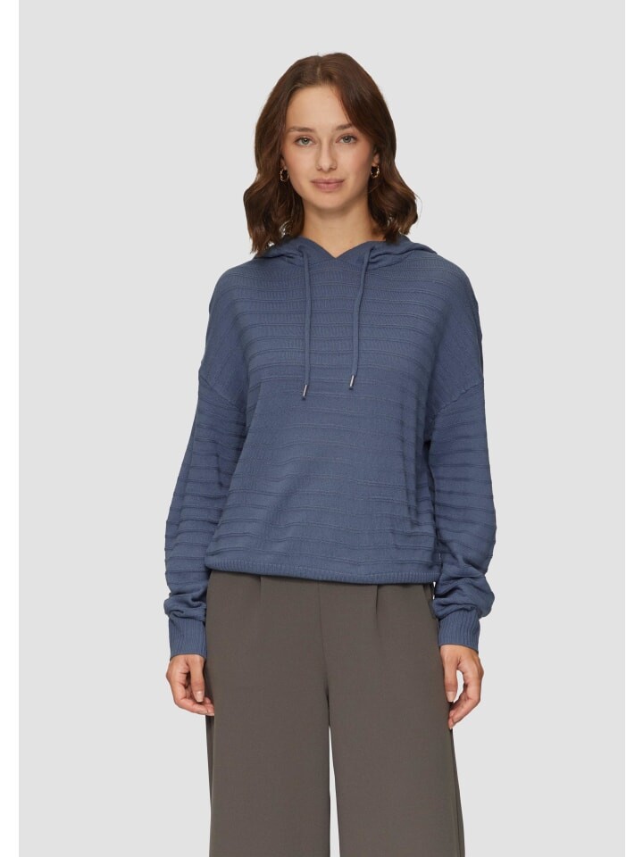 Пуловер QS Strick langarm, синий 
Пуловер QS Strick langarm, синий