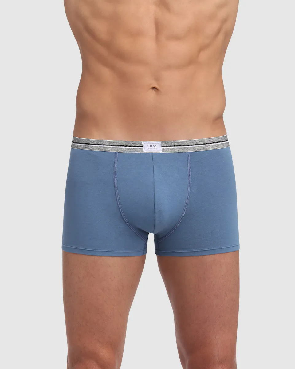 Упаковка из 3 ультрастойких хлопковых боксеров Dim, синий
Упаковка из 3 ультрастойких хлопковых боксеров Dim, синий