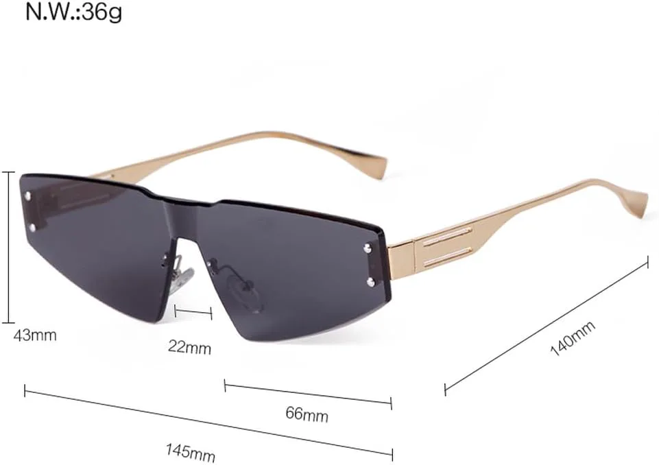 LVTFCO Модные безрамочные солнцезащитные очки «кошачий глаз» для женщин и мужчин, стильные безрамочные солнцезащитные очки треугольной формы с заклепками, C6
LVTFCO Модные безрамочные солнцезащитные очки «кошачий глаз» для женщин и мужчин, стильные безрамочные солнцезащитные очки треугольной формы с заклепками, C6