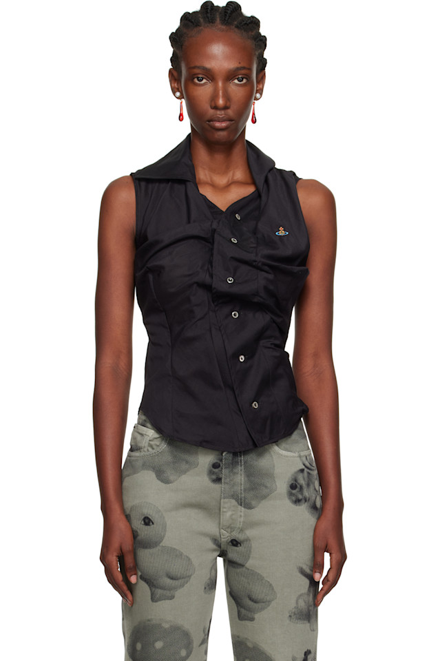 Пьяная рубашка Ss Vivienne Westwood, черный
Пьяная рубашка Ss Vivienne Westwood, черный