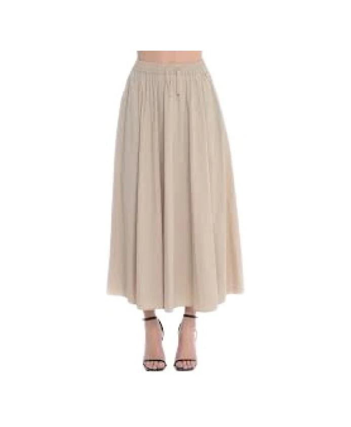 Бежевая юбка на шнуровке с карманами Herno, бежевый
Бежевая юбка на шнуровке с карманами Herno, бежевый