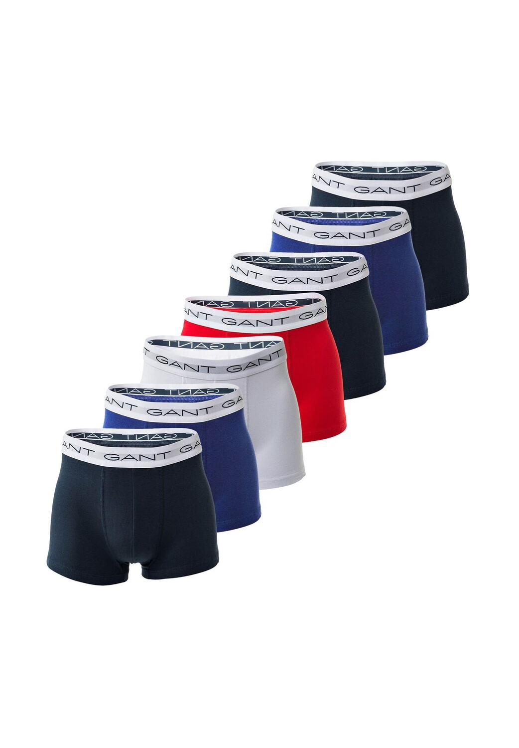 Мужские боксеры, 7 шт., базовые плавки, хлопок стрейч, логотип, однотонные GANT, цвет Mehrfarbig
Мужские боксеры, 7 шт., базовые плавки, хлопок стрейч, логотип, однотонные GANT, цвет Mehrfarbig