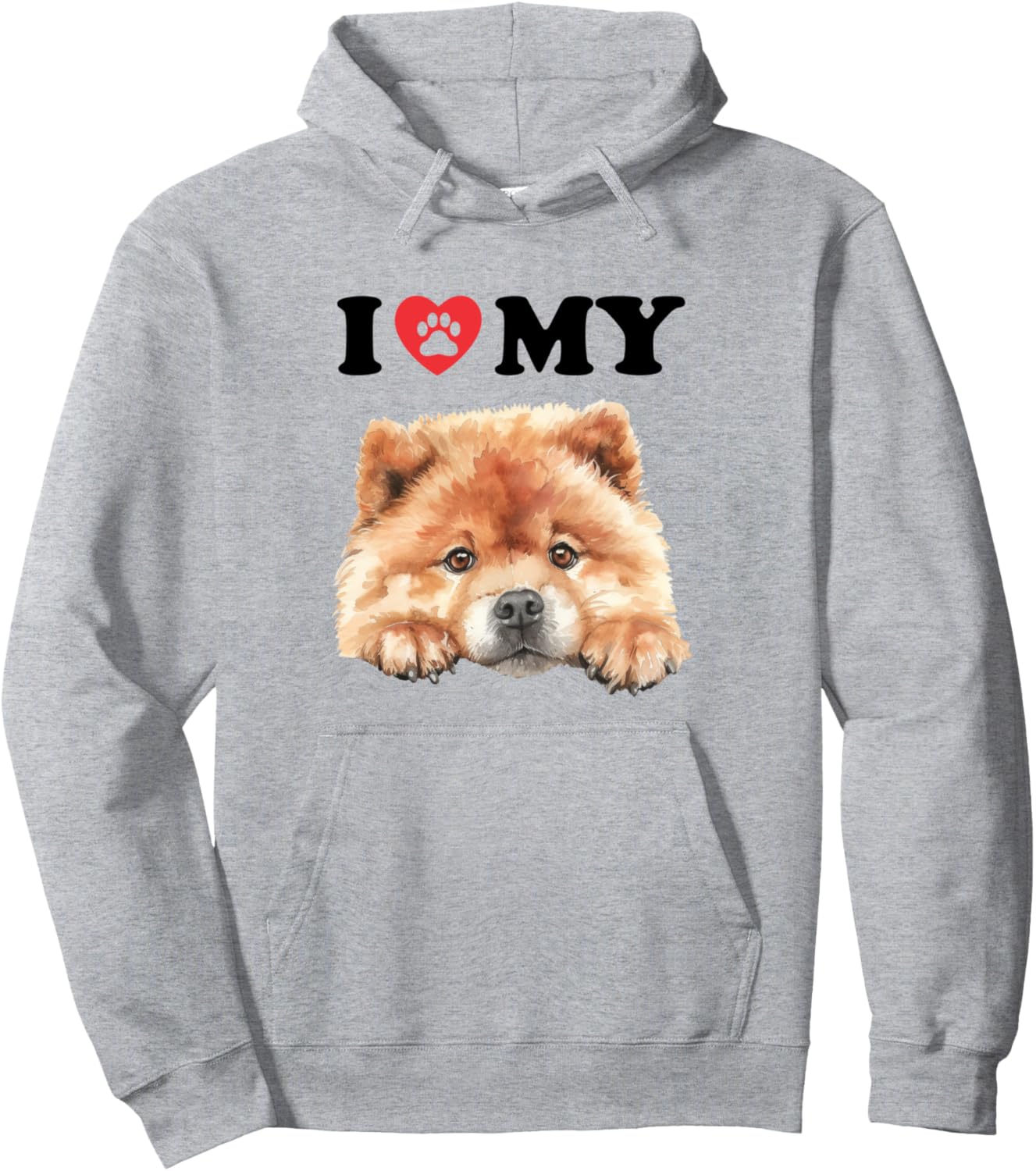 Толстовка с забавным рисунком «Чау-чау, я люблю свою собаку» для любителей собак Chow Chow I Love My Dog Tees, серый
Толстовка с забавным рисунком «Чау-чау, я люблю свою собаку» для любителей собак Chow Chow I Love My Dog Tees, серый