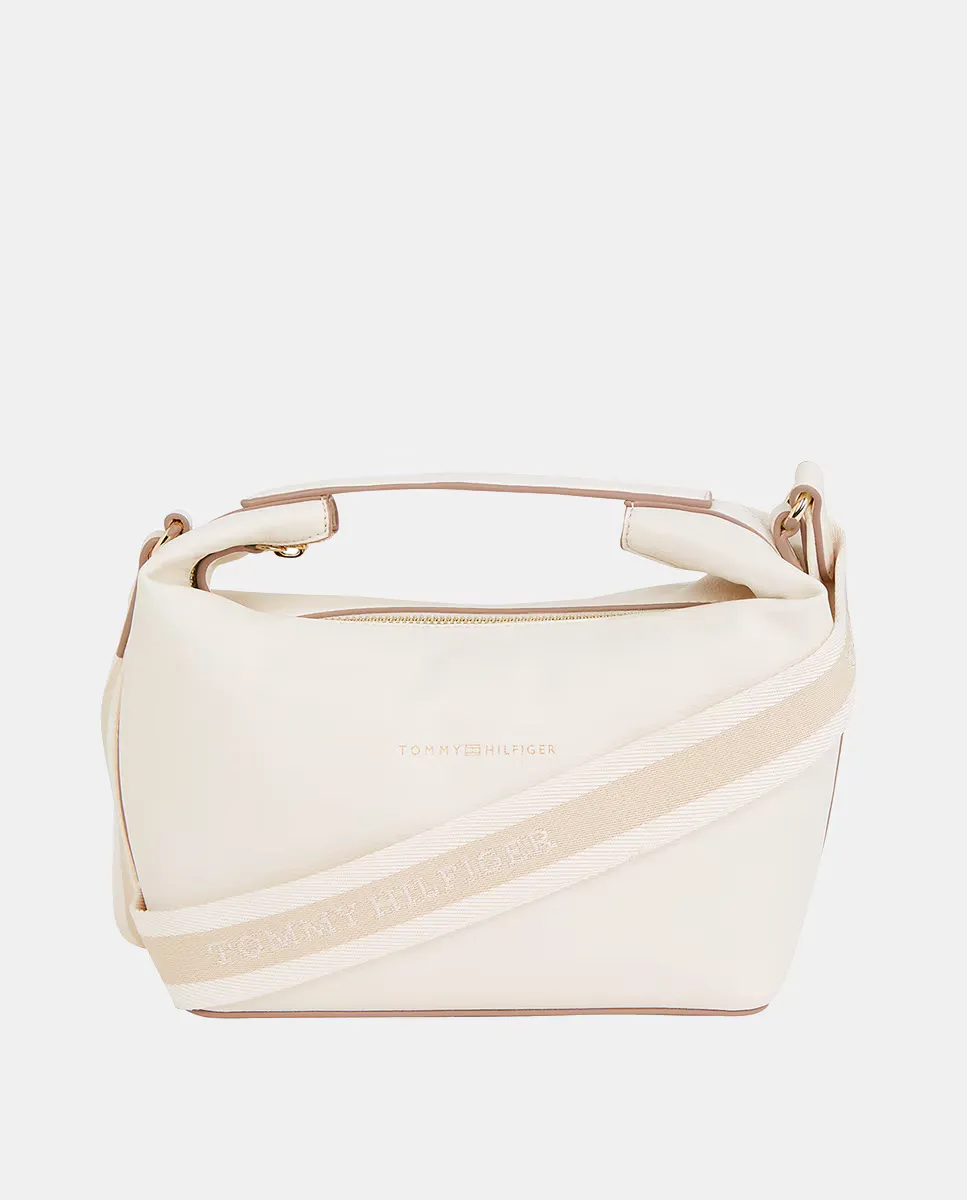 Сумка через плечо с ручкой в белом цвете Tommy Hilfiger, белый
Сумка через плечо с ручкой в белом цвете Tommy Hilfiger, белый