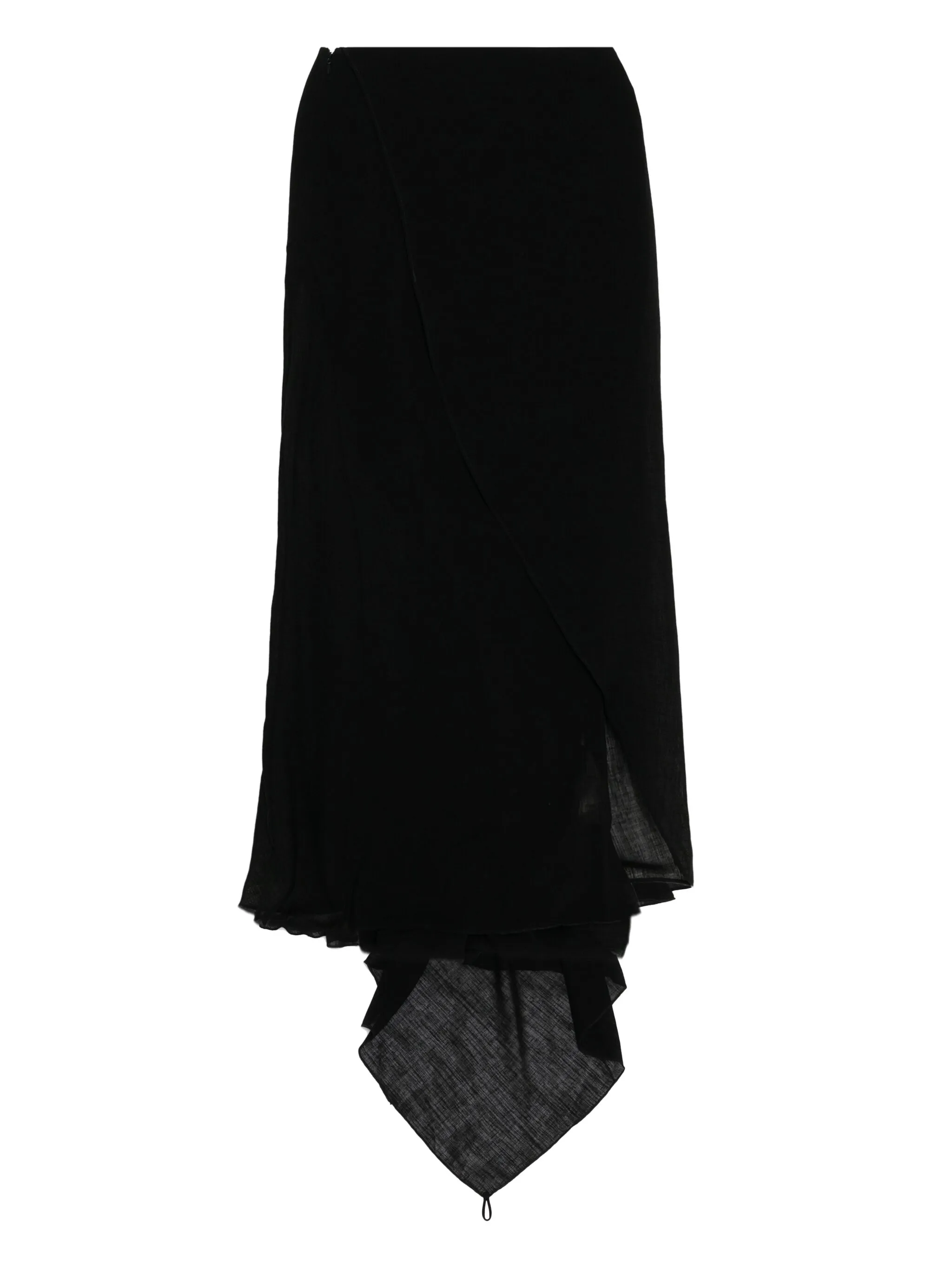 Юбка с асимметричным подолом Yehuafan, черный
Юбка с асимметричным подолом Yehuafan, черный