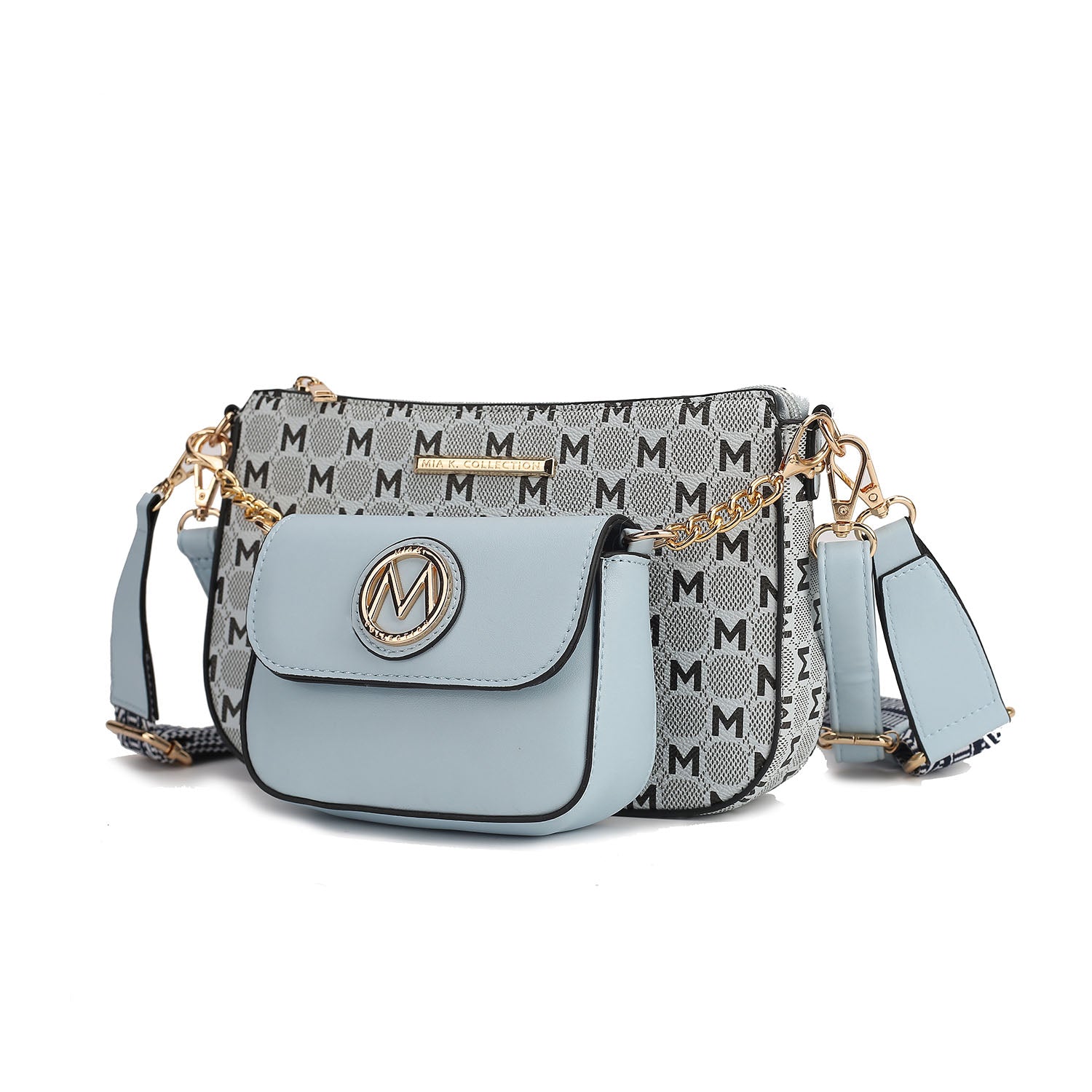 Женская двойная сумка через плечо Ciri Versatile от Mia K MKF Collection By Mia K., светло-голубой, Синий, Женская двойная сумка через плечо Ciri Versatile от Mia K MKF Collection By Mia K., светло-голубой
Женская двойная сумка через плечо Ciri Versatile от Mia K MKF Collection By Mia K., светло-голубой, Синий, Женская двойная сумка через плечо Ciri Versatile от Mia K MKF Collection By Mia K., светло-голубой