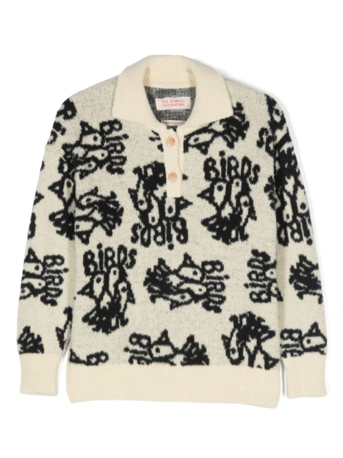 The Animals Observatory джемпер Raven с воротником поло, желтый
The Animals Observatory джемпер Raven с воротником поло, желтый