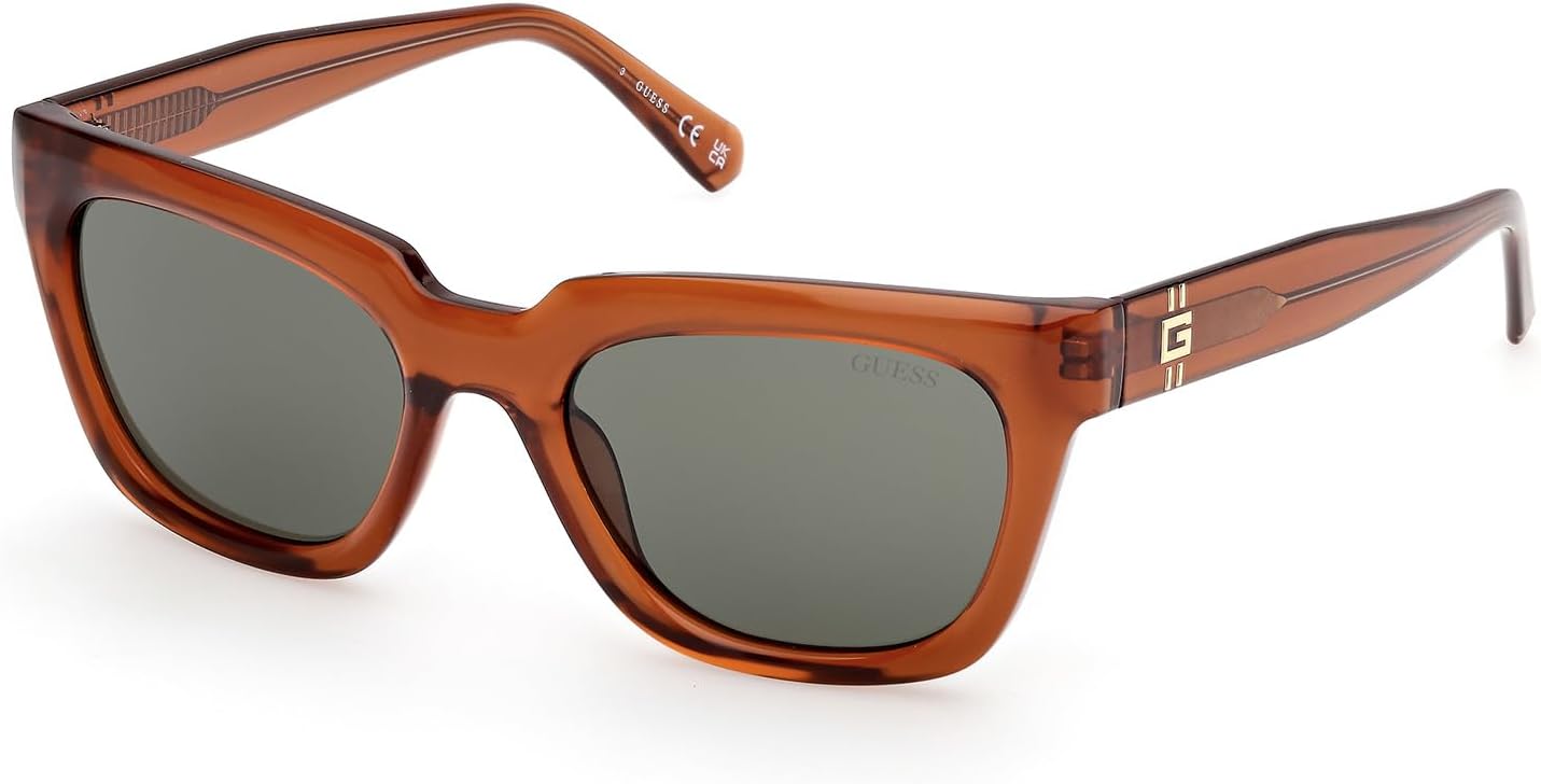 GUESS квадратные пластиковые солнцезащитные очки, Orange
GUESS квадратные пластиковые солнцезащитные очки, Orange