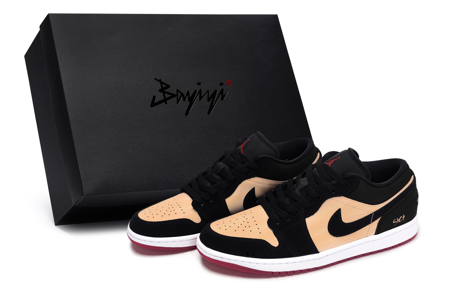 Air 1 811, желтый цвет Patient Personality, специальная обувная коробка, нескользящая, устойчивая к истиранию Jordan, черный/желтый
Air 1 811, желтый цвет Patient Personality, специальная обувная коробка, нескользящая, устойчивая к истиранию Jordan, черный/желтый